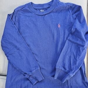 Polo by Ralph Lauren Blue Crew Neck T-Shirt